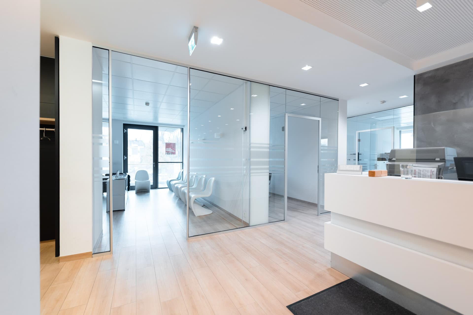 Wartezimmer der Sportklinik Heidenheim